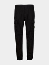 Stone Island Black Stretch Cargo Trousers