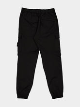 Stone Island Black Stretch Cargo Trousers