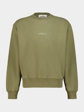 Stone Island Military Green Cotton Sweatshirt