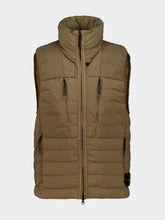 Stone Island Military Green Seamless Down Gilet