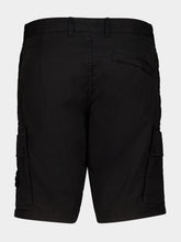 Stone Island Black Cargo Bermuda Shorts