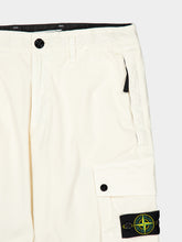 Stone Island Ivory Cargo Bermuda Shorts