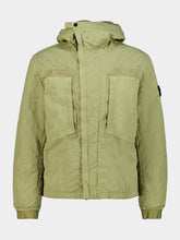 Stone Island Laurel Green Padded Hooded Jacket