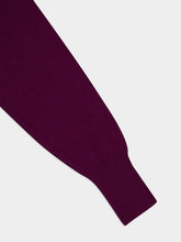 Paula Lactarius Italian Plum Cashmere Jumper