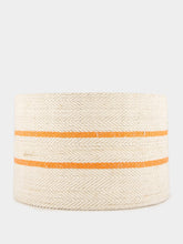 Striped Small Orange Lampshade