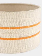Paula Living Striped Small Orange Lampshade