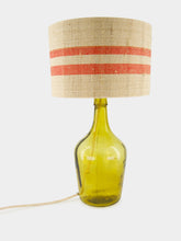 Striped Small Red Lampshade