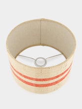Striped Small Red Lampshade