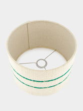 Paula Living Striped Medium Green Lampshade