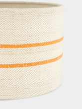 Paula Living Striped Medium Orange Lampshade
