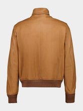 Tom Ford Toffee Grain Leather Harrington