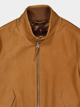 Tom Ford Toffee Grain Leather Harrington