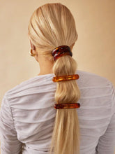 Lelet NY Amber Marble Bar Barrette