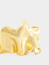 Lelet NY Gold Ruffle Pony Cuff