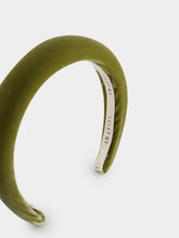 Lelet NY Moss Heloise Velvet Padded Headband