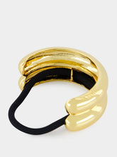 Lelet NY Gold Plated Petite Glossy Double Arch Pony