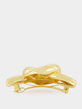 Lelet NY Gold Plated Glossy Knot Barrette