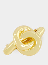Lelet NY Gold Plated Glossy Knot Barrette