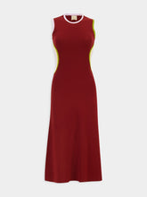 Paula Lemurian Knitted Dress With Side Openings