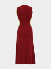 Paula Lemurian Knitted Dress With Side Openings