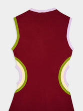 Paula Lemurian Knitted Dress With Side Openings