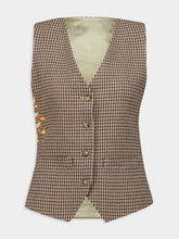 Paula Leo Chess Check Vest