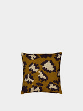 Lindell & Co Caramel Leo Embroidered Cushion
