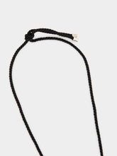 Le Sundial Trinity Onyx Tassel Necklace