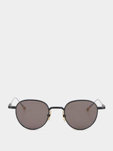 Lunetterie Générale Café Racer Black and Grey Sunglasses