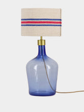 Paula Living Vibrant Blue Glass Lamp Base