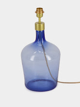 Paula Living Vibrant Blue Glass Lamp Base