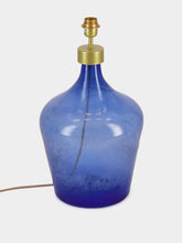 Paula Living Colbalt Blue Glass Lamp Base
