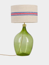 Paula Living Vibrant Green Glass Lamp Base