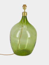 Paula Living Vibrant Green Glass Lamp Base