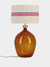 Paula Living Brown Glass Lamp Base