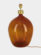 Paula Living Brown Glass Lamp Base