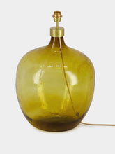 Paula Living Amber Glass Lamp Base