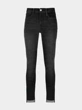 Frame Le High Skinny Raw-Hem Jeans
