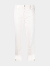 Frame Le High Straight Raw Stagger Jeans