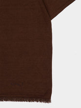 Alanui Brown Linen Casual Fit Short-Sleeve T-Shirt