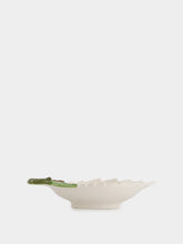 Les Ottomans Lemon Leaf Ceramic Plate