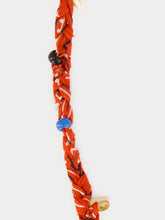 Alanui Red Bandana Cotton Necklace