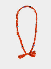 Alanui Red Bandana Cotton Necklace