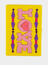 Olympia Le-Tan Love Poster Clutch