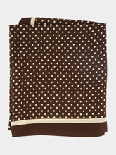Matteau Polka Dot Chocolate Silk Sarong