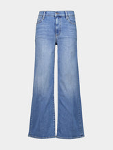 Frame Gossamer Blue Le Slim Palazzo Jeans
