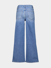Frame Gossamer Blue Le Slim Palazzo Jeans