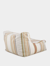 Les Toiles Du Soleil Auguste Sunbrella Striped Armchair