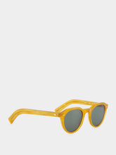 Eyevan Mandarin Orange Lubin-E Oval Sunglasses