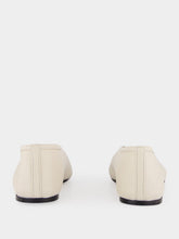 Le Monde Beryl Ecru Luna Leather Slipper